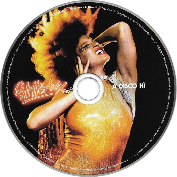 Image of Label Cover of 3xCD - EX/EX - VARIOUS, Glitterbox (A Disco H ) (Defected; DGLIB07CD, UK 2017, Box Set, Booklet), Opened Instore, - 1856036S