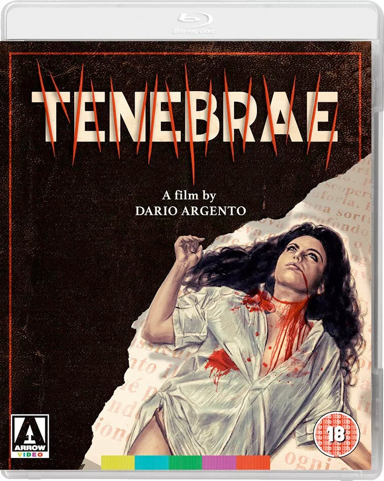 Image of Front Cover of Blu-Ray - VG+/VG+ - DARIO ARGENTO, Tenebrae (Arrow; FCD1472, UK 2017 Reissue), , - 1736277E