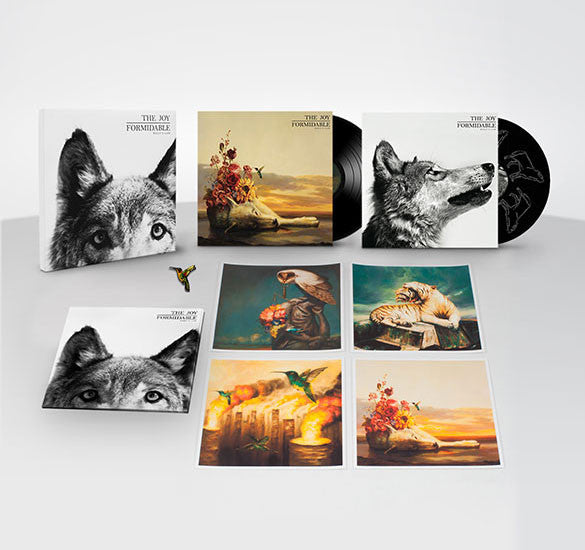 Image of Front Cover of 5024091E: LP - THE JOY FORMIDABLE, Wolf's Law (Atlantic Recording Corporation; 533001-1, US 2013, Box Set, Limited Edition. ) VG+/EX