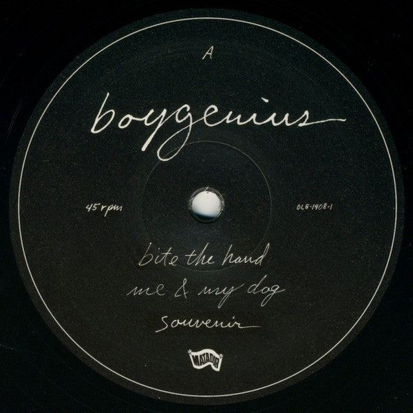 Image of Label Cover of 12" EP - NEW/NEW - BOYGENIUS, Boygenius (Matador; OLE14081, Europe Reissue, Picture Sleeve), , - 1936170E