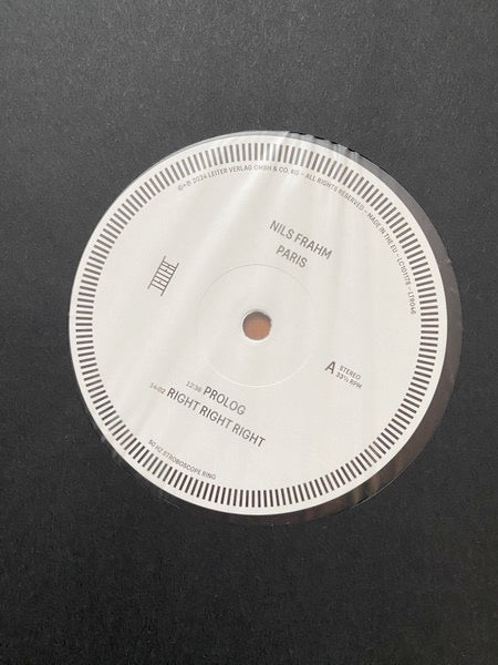 Image of Label Cover of 2xLP - NEW/NEW - NILS FRAHM, Paris (Leiter; LTR046, Worldwide 2024), , - 0536086E
