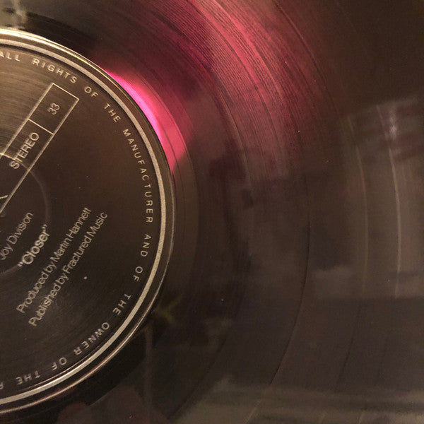 Image of Label Cover of LP - G+/G - JOY DIVISION, Closer (Factory; FACT XXV, UK 1980, Textured Cardboard Sleeve, Textured Inner with Straight Corners, Translucent Red When Held To Light), Covered in light marks, plays well though with occasional background noise. Sleeve intact but grubby with a water stain at the bottom., - 1216376C