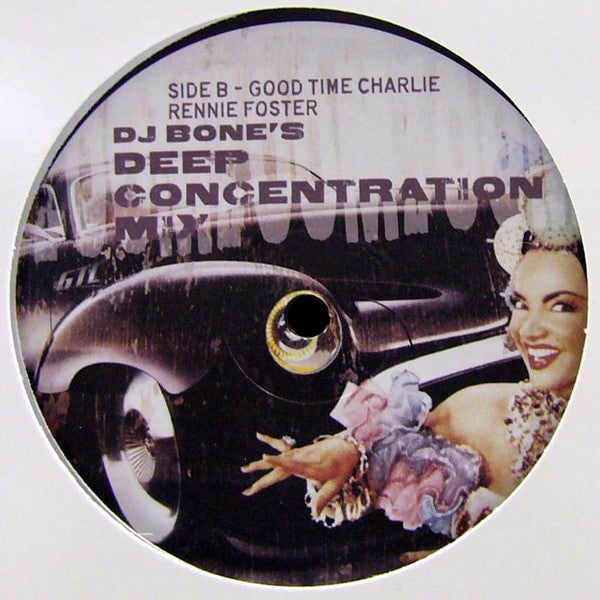 Image of Back Cover of 5224145E: 12" - RENNIE FOSTER, Good Time Charlie EP (Subject Detroit ; SUB 024, US 2008) /VG+