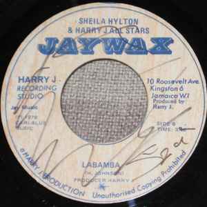 Image of Back Cover of 7" - /G - SHEILA HYLTON, Lot Of Love / Labamba (Jaywax; none, Jamaica 1979), Lots of marks. WOL., - 0125128E