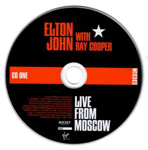 Image of Label Cover of 0335059E: CD - ELTON JOHN WITH RAY COOPER, Live From Moscow 1979 (Rocket Entertainment ; 7788942, Europe 2020, Gatefold Card Sleeve) SEALED M/M