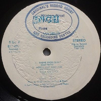 Image of Label Cover of LP - G+/G+ - ERROL INCE & HIS MUSIC, My World (Inch; E.L.I. 0001, Trinidad & Tobago 1979), , - 0345168S