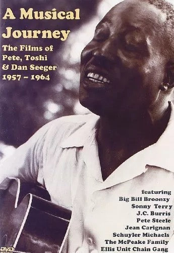 Image of Front Cover of 0335201E: DVD - SONNY TERRY, A Musical Journey The Films Of Pete, Toshi And Dan Seeger (; VESTAPOL 13042, UK 2006) VG+/VG+