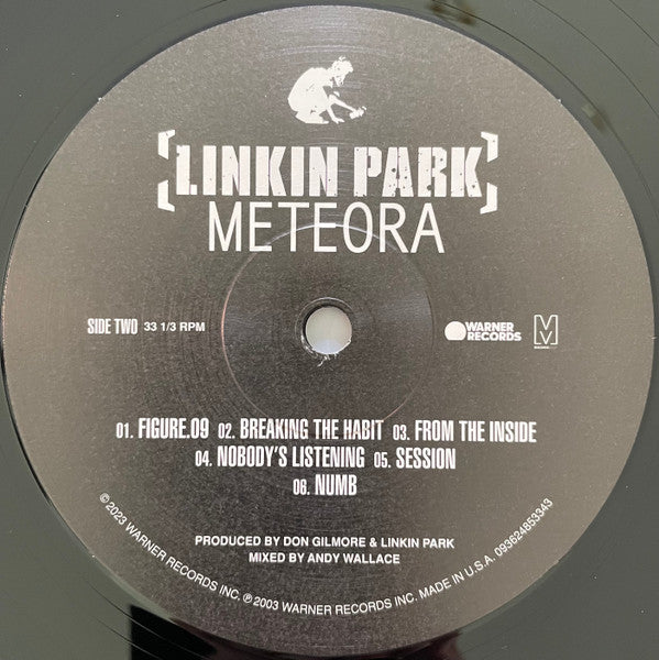 Image of Label Cover of LP - NEW/NEW - LINKIN PARK, Meteora (Warner Records; 093624853343, US 2023 Reissue, Gatefold, Insert), , - 3536117E