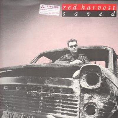Image of Front Cover of 0345438S: LP - RED HARVEST, Saved (Public Domain Records; DOMLP 004, UK 1990) VG/VG+