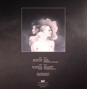 Image of Back Cover of 0445034S: 2xLP - VISONIA, Opal's Sunflowers (Last Known Trajectory; TRAJECTORY LP3, UK 2016, Blue Vinyl) Large corner crease to sleeve and bumped corners. VG+/EX