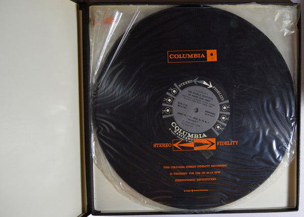 Image of Label Cover of LP - VG/VG+ - THE BUDAPEST STRING QUARTET, Beethoven: The Middle Quartets (Columbia Masterworks Grey 6 Eye Label; M4L-254/ML5588, US 1962, Box Set, Booklet), Box Corners Slightly Worn, - 0525036E