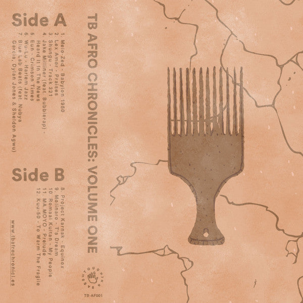 Image of Front Cover of 0535196E: Cassette - VARIOUS, TB Afro Chronicles: Volume One (Touching Bass; TB-AF001, UK 2017) No Art Print VG+/VG+