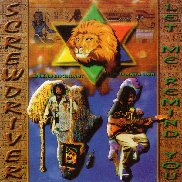 Image of Front Cover of 0655066S: CD - SCREWDRIVER, Let Me Remind You (Testimonial Music Superior; , Jamaica 1996) VG+/VG+