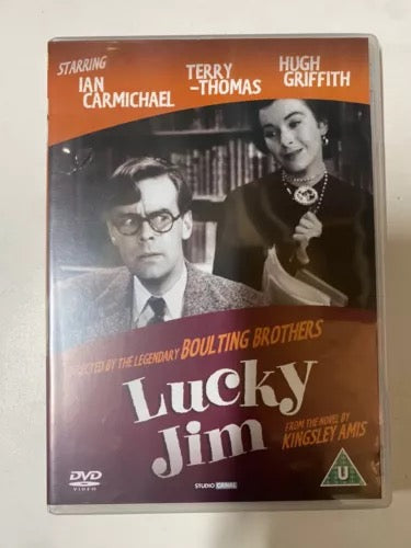 Image of Front Cover of 0615227C: DVD - THE BOULTING BROTHERS, Lucky Jim (Studiocanal; CCD30037, UK 2004 Reissue, DVD Case) VG+/VG+