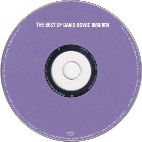 Image of Label Cover of 3xCD - VG/VG+ - DAVID BOWIE, The Platinum Collection (EMI; 0946 3 44076 2 5, UK & Europe 2009 Reissue, Fatbox Double Case, Booklet), , - 3936206E