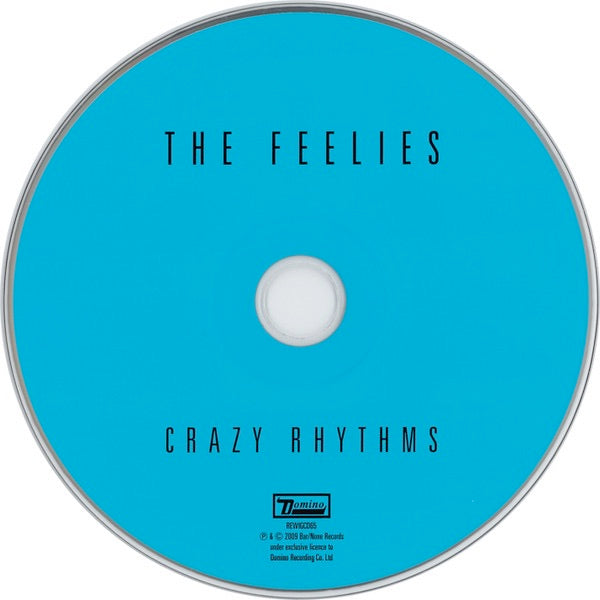 Image of Label Cover of CD - VG+/VG+ - THE FEELIES, Crazy Rhythms (Domino; REWIGCD65, Europe 2009, Digipak, Booklet), , - 4116375C