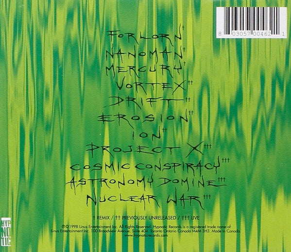 Image of Back Cover of 0615503C: CD - VOIVOD, Kronik (Hypnotic Records; 2 70046, Canada 2005 Reissue, Jewel Case) VG+/VG+
