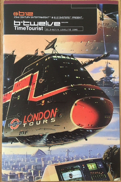 Image of Label Cover of 2xLP - VG+/VG+ - B12, Time Tourist (Warp Records; WARP LP37R, UK 2018 Reissue, Picture Sleeve, Booklet, Stickers, Remastered), , - 3326045E