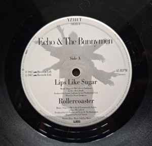 Image of Label Cover of 12" - VG/G+ - ECHO & THE BUNNYMEN, People Are Strange (WEA; YZ 144 TX, UK 1987, "Fruit" Sleeve, No Union Flag On Rear), Promo sticker on rear., - 3726050E