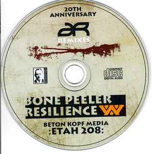 Image of Label Cover of 0835007E: CD - :WUMPSCUT:, Bone Peeler Resilience (Beton Kopf Media ; :ETAH 208:, Germany 2024, Jewel Case, Inner) VG+/VG+
