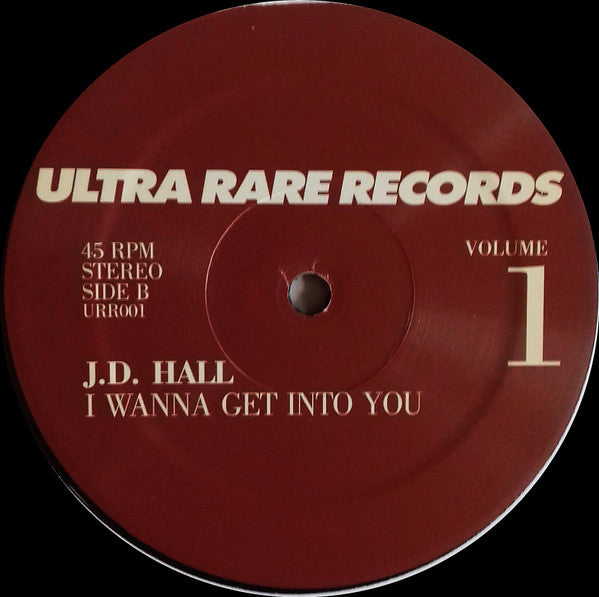 Image of Back Cover of 0825501E: 12" - STATE PROPERTY / J.D. HALL, Volume 1 (Ultra Rare Records ; URR001, US 2018) /VG+