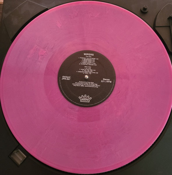 Image of Label Cover of 0955115S: 2xLP - WIPERS, Tour 1984 (Jackpot Records; JPR-067, US 2021 Reissue, Gatefold, Booklet, Limited Edition, Pink Marbled Vinyl) NEW/NEW