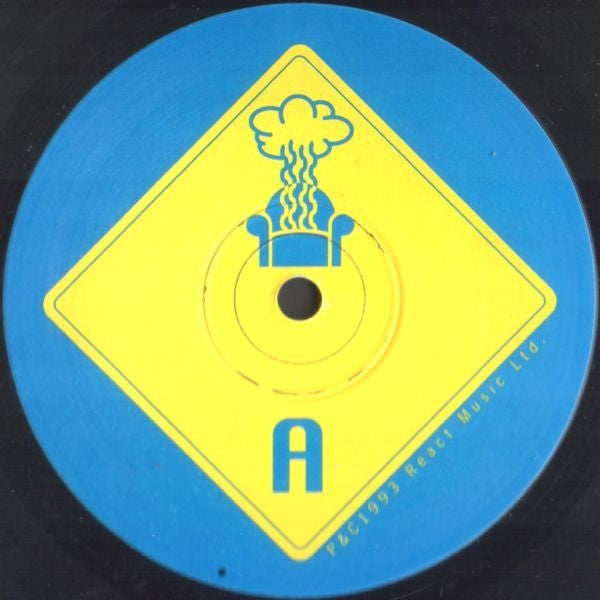 Image of Label Cover of 2xLP - VG/VG - MRS WOOD, Mrs Wood Teaches Techno (React; REACTLP 14, UK 1993), Strong VG, only a couple of hairlines. Sticker on sleeve, - 1626376E