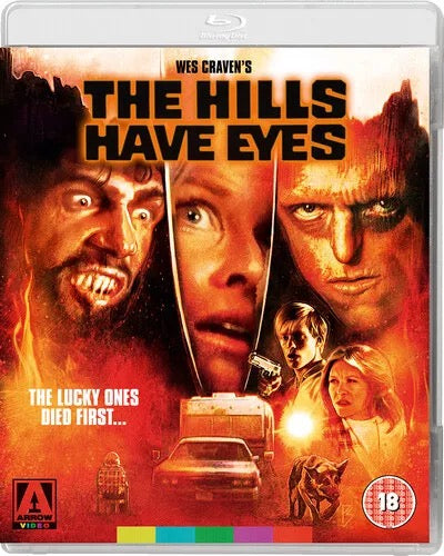 Image of Front Cover of 0935091E: Blu-Ray - WES CRAVEN, The Hills Have Eyes (Arrow Video; FCD1430, UK 2017) VG+/VG+