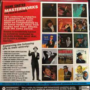 Image of Back Cover of 1035124E: 15xCD - FRANK SINATRA, Masterworks (The 1954-61 Albums) (Masterworks Series; 704, Europe 2013, Box Set) VG+/VG+