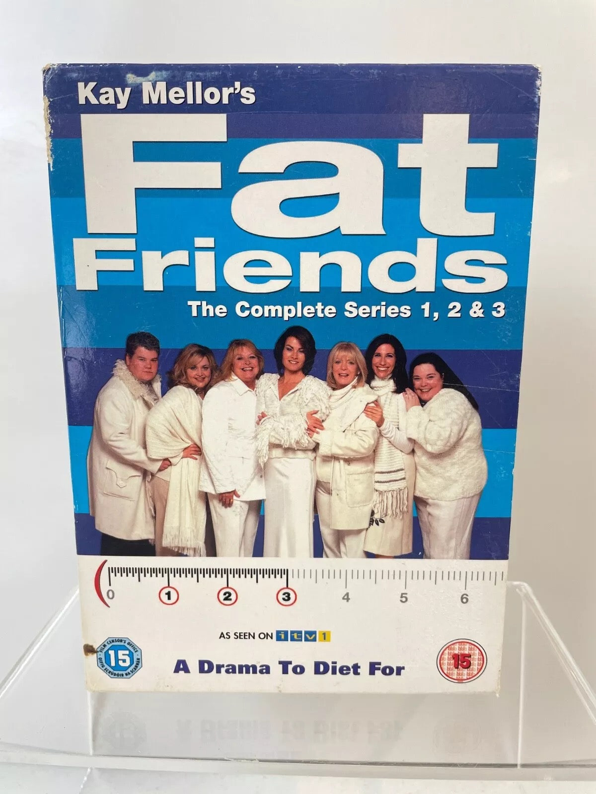 Image of Front Cover of 1135208E: 6xDVD - KAY MELLOR, Fat Friends - Series 1-3 (Sony Pictures ; CDRP 2108, UK , Box Set) VG+/VG+