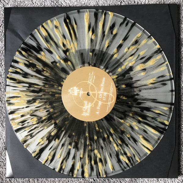 Image of Label Cover of 2xLP - EX/EX - JO QUAIL, Exsolve (Adderstone Records; ASR001, UK 2019, Limited Edition, Clear With Black And Gold Splatter), , - 1245147S