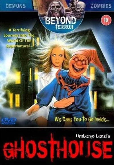 Image of Front Cover of 1335031E: DVD - UMBERTO LENZI, Ghosthouse (Beyond Terror; BT4461, UK 2009, DVD Case) VG+/VG+