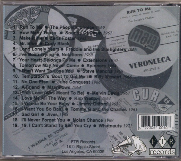 Image of Back Cover of CD - VG+/VG+ - VARIOUS, Hood Dreams Vol. 5 Love Me All The Way (F.T.R. Records; 0019, US 2005, Jewel Case), , - 1335089E