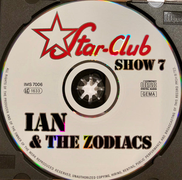 Image of Label Cover of 4935006E: CD - IAN & THE ZODIACS, Star-Club Show 7 (Repertoire Records; IMS 7006, Germany 1994, Jewel Case) VG+/VG+