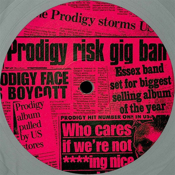 Image of Label Cover of 2xLP - EX/EX - THE PRODIGY, Their Law - The Singles 1990-2005 (XL Recordings; XLLP190, Europe 2014 Reissue, 2 Inners, Silver Marbled Vinyl), , - 3446291S