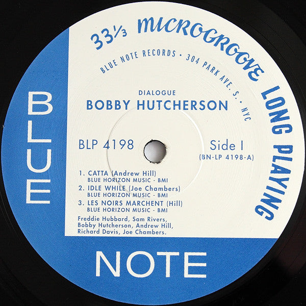 Image of Label Cover of LP - VG+/VG - BOBBY HUTCHERSON, Dialogue (Blue Note; BLP 4198, US 2005 Reissue, Picture Sleeve), , - 2626054E