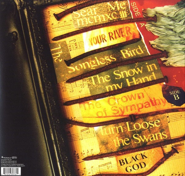 Image of Back Cover of 1535072E: LP - MY DYING BRIDE, Turn Loose The Swans (Peaceville; VILELP976, Europe 2022 Reissue, Inner, Black Vinyl) NEW/NEW