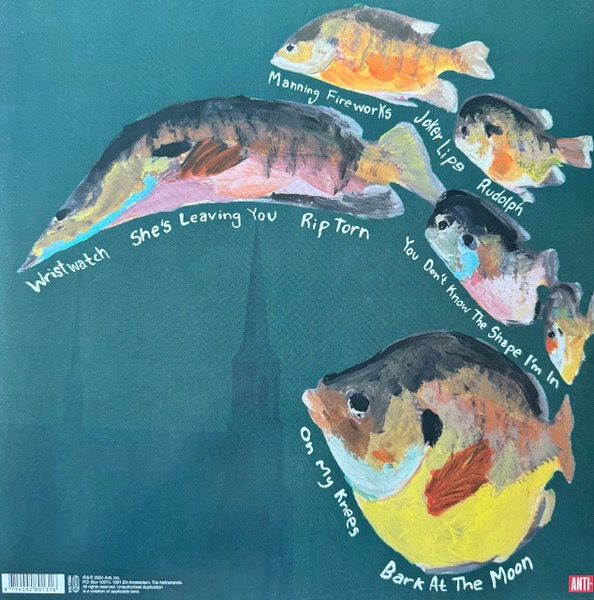 Image of Back Cover of LP - NEW/NEW - MJ LENDERMAN, Manning Fireworks (Anti-; 8013-1, Europe 2024, Inner, Black Vinyl), , - 1836092E