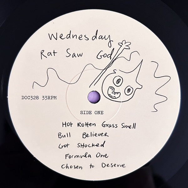 Image of Label Cover of LP - NEW/NEW - WEDNESDAY, Rat Saw God (Dead Oceans; DOC328LP, US 2023, Booklet & Inner, Download), , - 0236142E