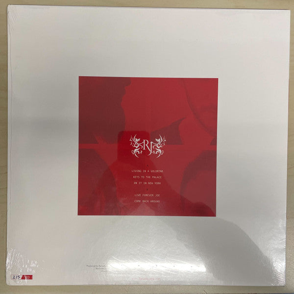Image of Back Cover of 12" EP - VG+/VG+ - RENATTAJANE, Living In A Goldmine (4AD; RJEPV0001-GM, UK & Ireland 2018, Picture Sleeve, Limited Edition of 300), Strong VG+, Limited Edition No 212/300, - 1625184E