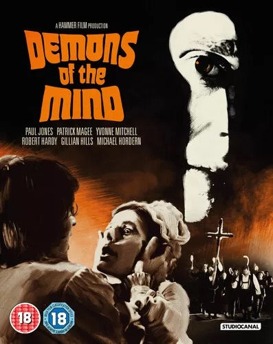 Image of Front Cover of 1735006E: Blu-Ray - PETER SYKES, PAUL JONES, Demons of the Mind (Studio Canal; , USA & Europe ) VG+/VG+