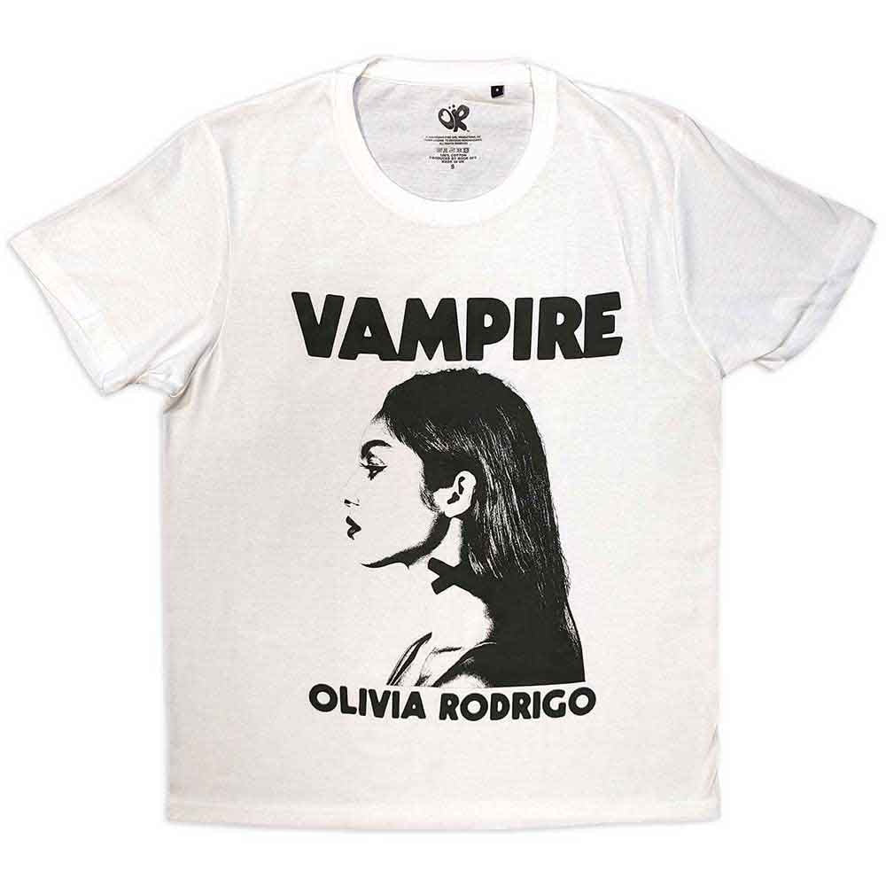 Image of Front Cover of Accessories - NEW/NEW - OLIVIA RODRIGO, Vampire T-Shirt Large (, UK ), , - 1755172S