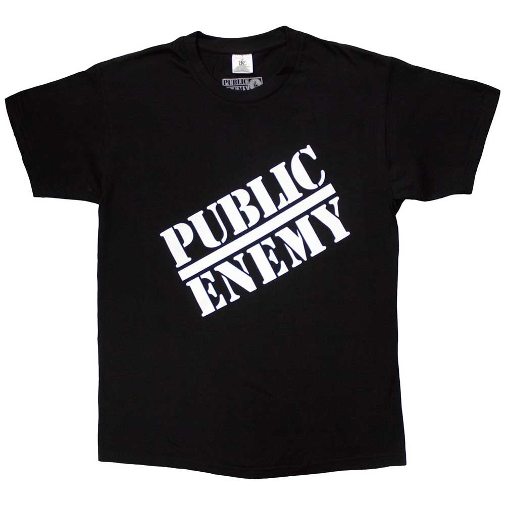 Image of Front Cover of 1755177S: Accessories - PUBLIC ENEMY, Logo T-Shirt Medium (, UK ) NEW/NEW
