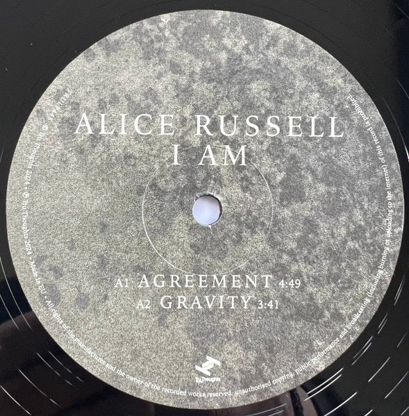 Image of Label Cover of LP - NEW/NEW - ALICE RUSSELL, I Am (Tru Thoughts; TRULP448, Europe 2024, Gatefold, 45 RPM), , Alice Russell is universally acclaimed as one of the best modern soul voices of our time, while her raw talent and charisma commands attention and affection. The much-loved British soulstress returns with the most personal album of her career, 'I Am' is vulnerable and bold, while addressing how we must all work on ourselves to heal so that we can love and connect with those and the world a