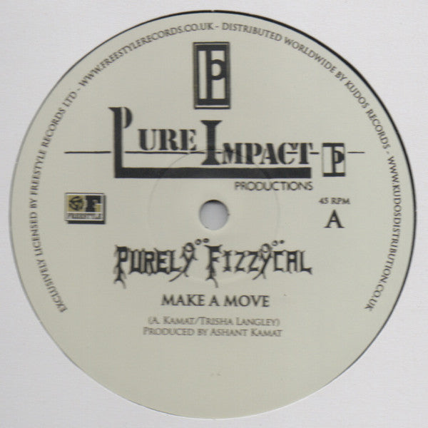 Image of Front Cover of 12" - /VG+ - PURELY FIZZYCAL, Make A Move (Freestyle Records; FSR127, UK 2024), , - 1825531E