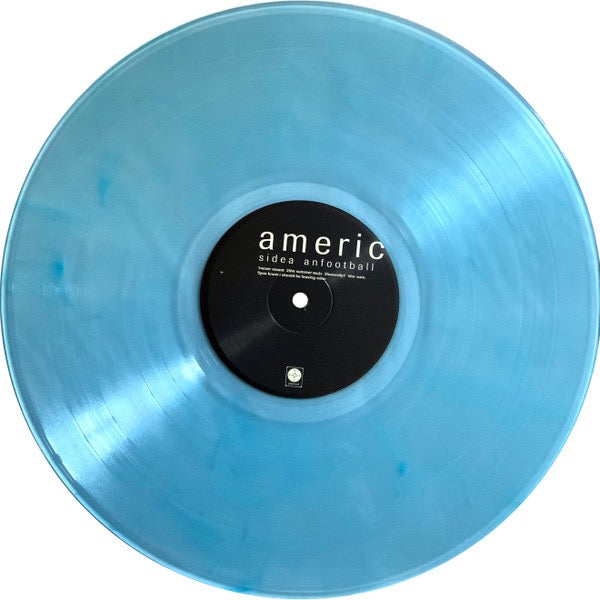Image of Label Cover of LP - NEW/NEW - AMERICAN FOOTBALL, American Football (Polyvinyl Record Company; PRC25LP, UK 2019 Reissue, Insert, 180 Gram Blue Smoke Vinyl), , - 4135198E