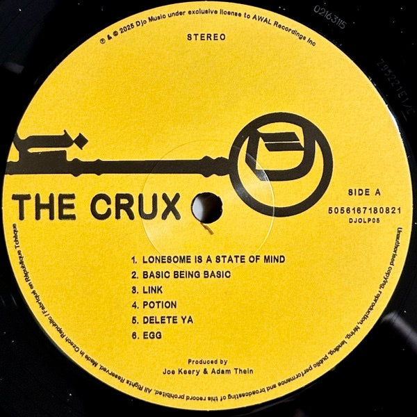 Image of Label Cover of LP - NEW/NEW - DJO, The Crux (AWAL Recordings; DJOLP05, Europe 2025, Gatefold, Inner & Insert), , - 2336148E