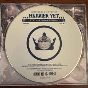 Image of Label Cover of CD - VG+/VG+ - SEUN KUTI & EGYPT 80, Heavier Yet (Lays The Crownless Head) (Record Kicks; RKX096, Italy 2024, Digipak), , - 2136199E