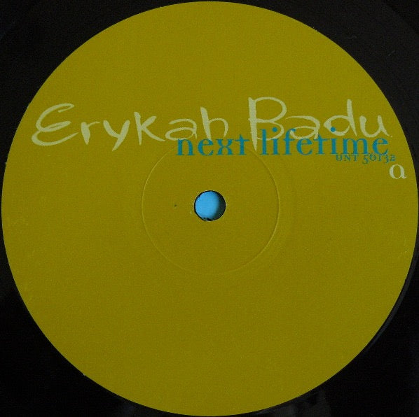 Image of Label Cover of 12" - VG+/VG - ERYKAH BADU, Next Lifetime (Universal Records; UNT 56132, UK 1997, Picture Sleeve), , - 3616326C