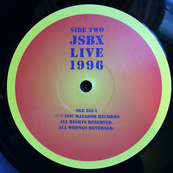 Image of Label Cover of LP - VG+/VG - THE JON SPENCER BLUES EXPLOSION, Controvesial Negro - Live 1996 (Matador; OLE 255-1, US 1997, Promo Only), , - 4326203E